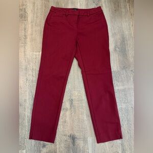 White House Black Market - burgundy pants